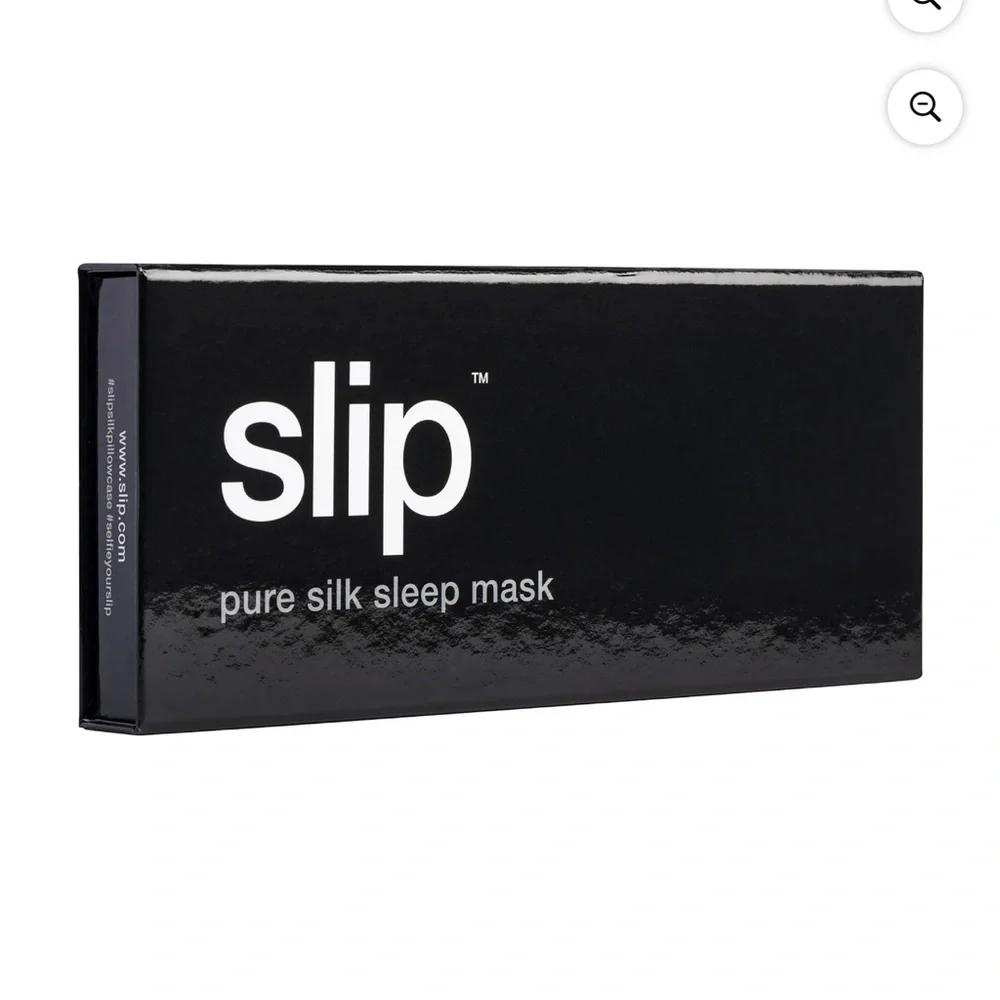 Slip Pure Silk Soft Sleep Eye Mask with Elastic Band, Black